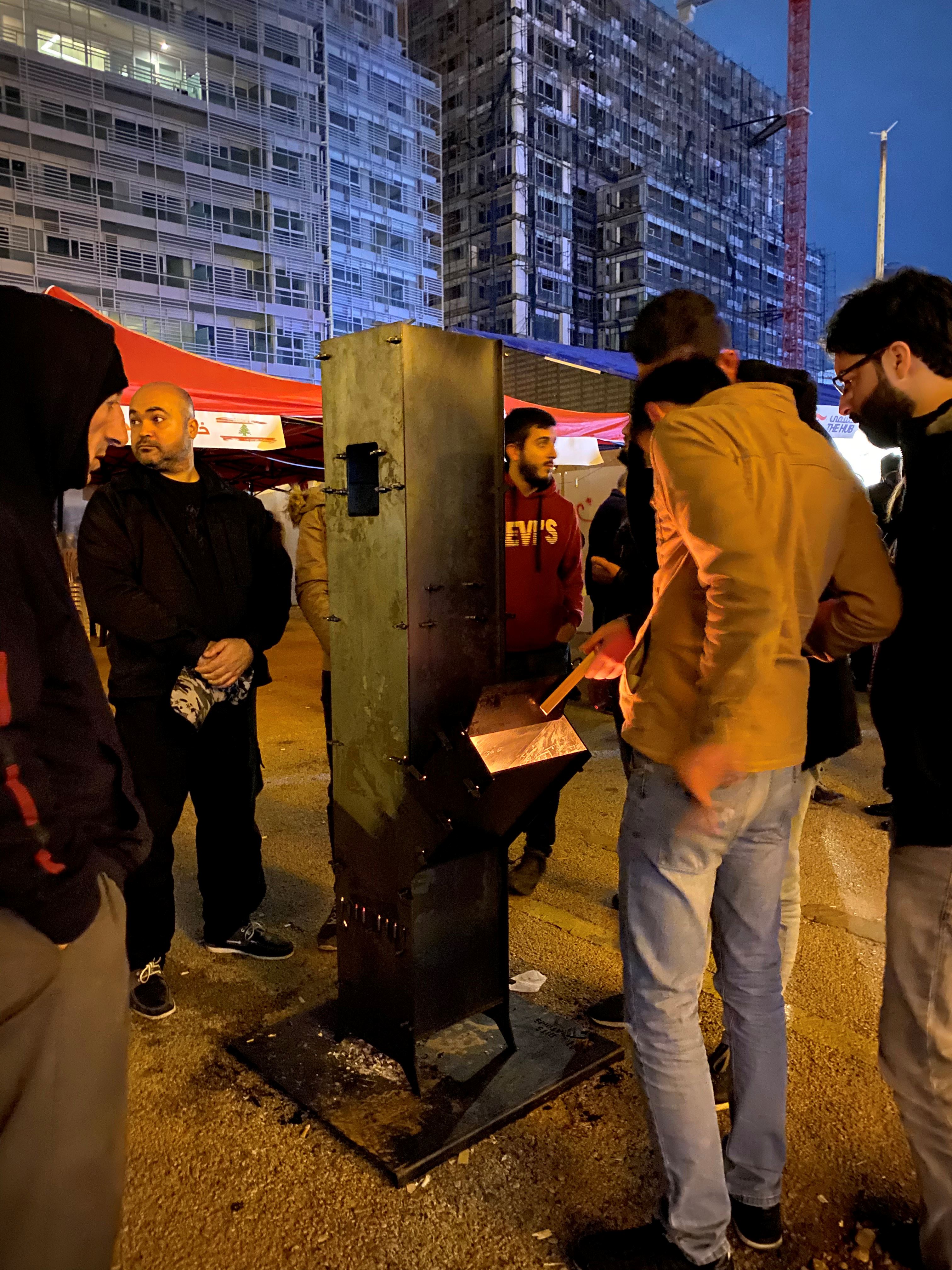 Sobyat Thawra - The revolution woodstove 